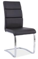 Стул Signal H456 ( Обивка стула:экокожа , хром, черный (Signal) ) в Крыму от производителя 