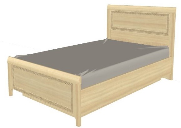 Фото Кровать двуспальная Карина КР-1022 (СМ 140х200) с подъемным механизмом от производителя Лером в Крыму по цене 46 020 ₽