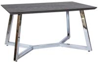Стол обеденный D-1913 (металл, мдф-черный,  хром (La-alta) ) в Крыму от производителя 