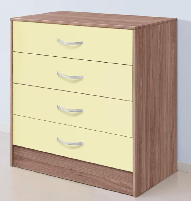 Комод Бриз ЛДСП (ясень темный-ваниль (Диал) )