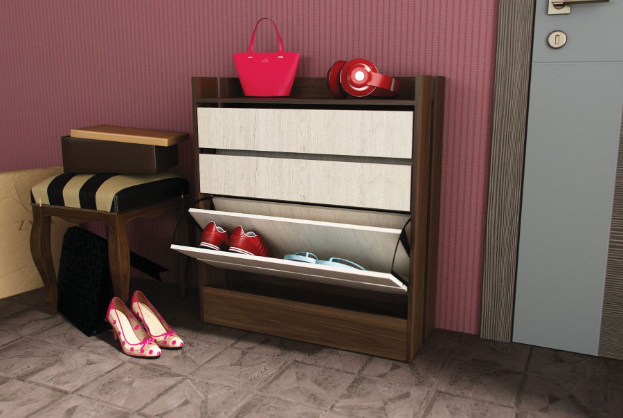 Фото Тумба для обуви обувница ТУ-7  от производителя Комфортная мебель в Крыму по цене 4&nbsp;200 ₽