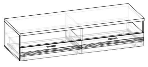 Фото Тумба ТВ Лотос ТБ-808 от производителя Сантан в Крыму по цене 6&nbsp;260 ₽