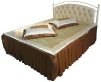 Кровать двуспальная Диана-1600 (СМ 160х200) основание металл трубка в интернет магазине Планета Комфорта Фото metallicheskie-krovati кровать двуспальная диана-1600 (см 160х200) основание металл трубка производитель Металл-Конструкция