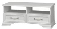 Тумба для ТВ Грация (2 ящ) (белый, белый (Браво-мебель) ) в #REGION_NAME_DECLINE_PP# от производителя 