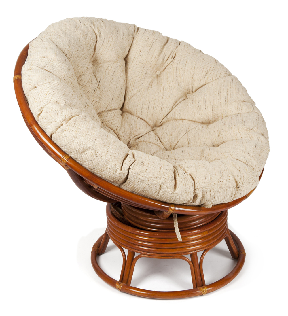 Фото Кресло-качалка 23/01B Papasan с матрасом (D1150х980хh970) от производителя Tetchair в Крыму по цене 29 820 ₽