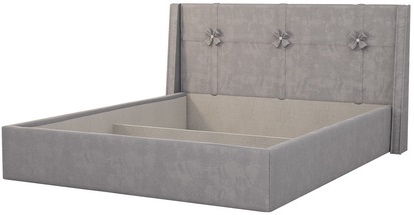 Фото Кровать двуспальная Джулия (СМ 160х200) с ортопедическим основанием от производителя Мебельсон в Крыму по цене 36 310 ₽