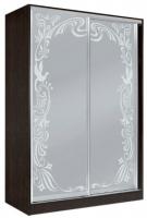 Фото shkafy-kupe-s-risunkom шкаф-купе оскар 2.8 (1,5х0,6х2,4 - 2 двери) производитель Мебель Маркет