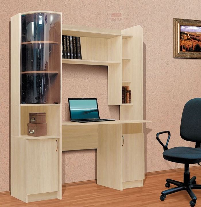 Фото Стол компьютерный Омега-1  от производителя Фант-мебель в Крыму по цене 10 140 ₽