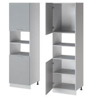 Кухня Бронкс пенал П-60 (белый, бетон,(Леко)) в Крыму от производителя 