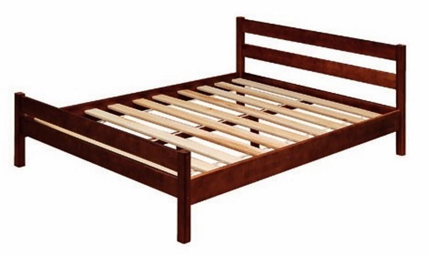 Фото Кровать двуспальная В-1 (СМ 140х200) с основанием ладе от производителя Марибель в Крыму по цене 10 770 ₽