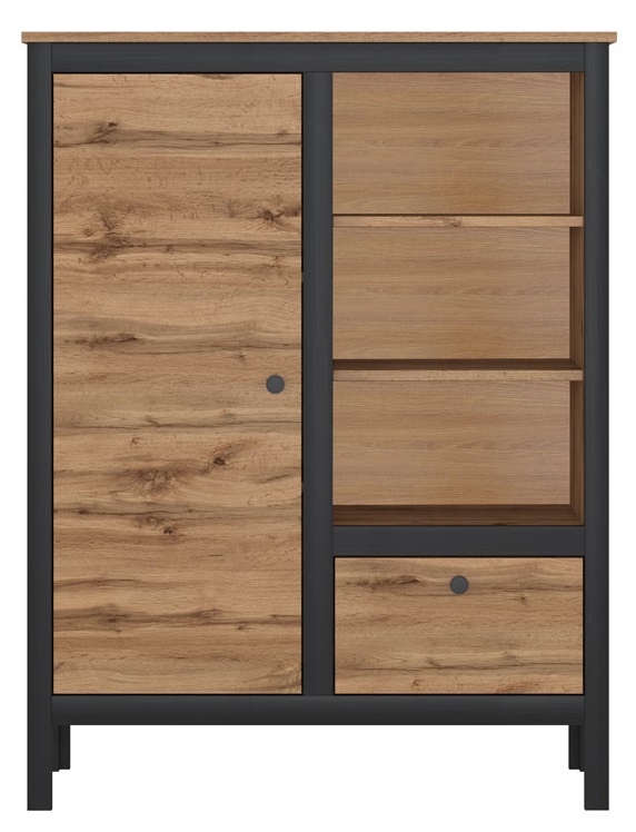 Фото Шкаф Loft REG1D1S/90 от производителя Black Red White (БРВ) в Крыму по цене 16 360 ₽