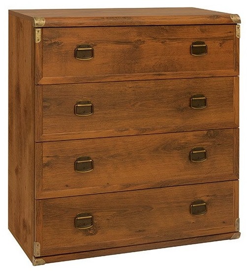 Фото Комод Индиана JKOM4S/80 от производителя Black Red White (БРВ) в Крыму по цене 20 080 ₽