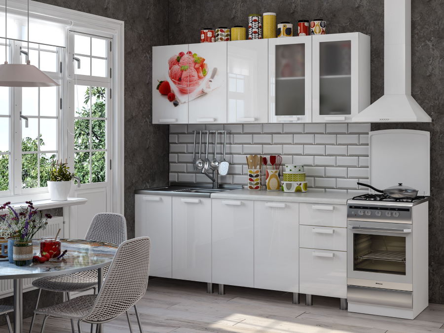Фото Кухня Айс-крим (2,0) от производителя БТС  в Крыму по цене 35 660 ₽
