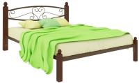 Кровать односпальная Каролина Lux (СМ 120х200) трубка металл в интернет магазине Планета Комфорта Фото derevyannye-krovati кровать односпальная каролина lux (см 120х200) трубка металл производитель Милсон