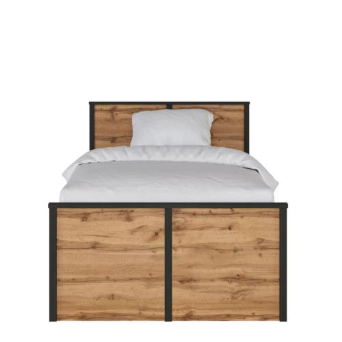 Фото Кровать односпальная Loft LOZ120x200 (СМ 120х200) с основанием от производителя Black Red White (БРВ) в Крыму по цене 15 910 ₽