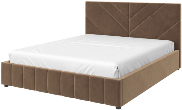 Фото Кровать двуспальная Нельсон (Линия) (СМ 140х200) без основания от производителя Браво-мебель в Крыму по цене 14 330 ₽